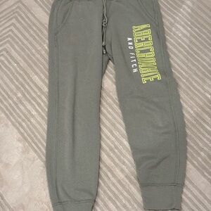 Abercrombie & Fitch Sage Green Joggers